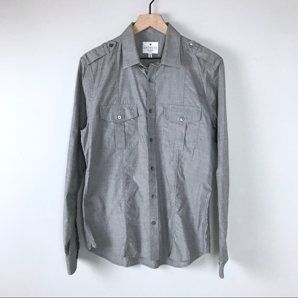 Express Mk2 Mens Military Style Shirt 